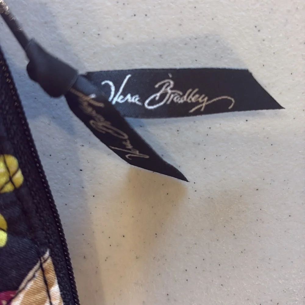 Vera Bradley Floral Quilted Make Up Carrying Case